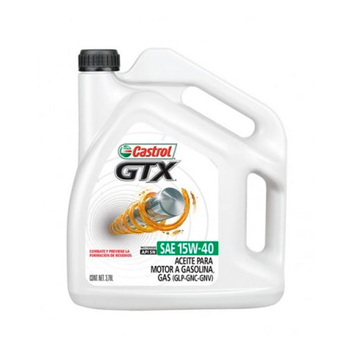 Aceite Motor GTX 15W40 API SP 3.8 LT Castrol - CASTROL
