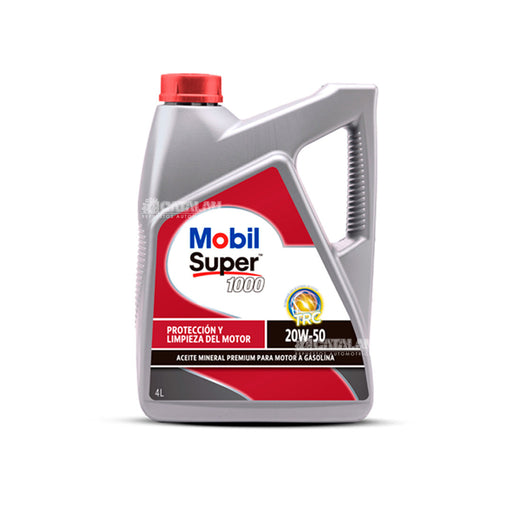 Aceite Motor Super™ 1000 20W50 4L Mobil - MOBIL