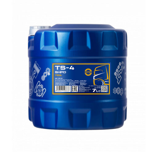 Aceite Motor TS-4 SHPD 7104 15W40 7L Mannol - MANNOL