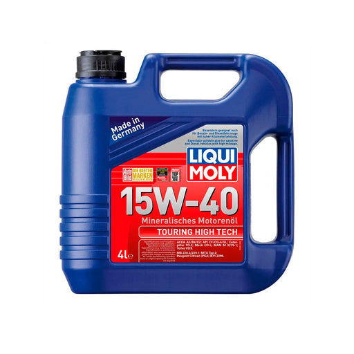 Aceite Motor Touring High Tech 15W40 4L Liqui Moly - LIQUI MOLY