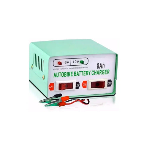 Cargador Batería 6/12V 8 AMP - LONGYANG