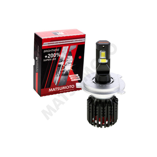 Kit Ampolletas LED H4 6000lm L24 - MATSUMOTO