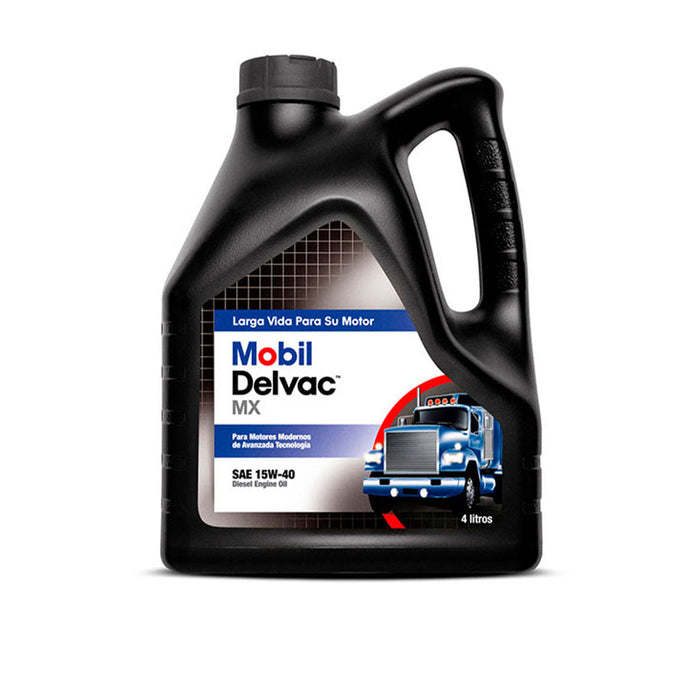 Aceite Motor Delvac MX™ 15W-40 4LT Mobil - MOBIL