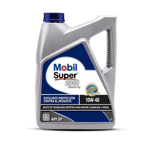 Aceite Motor Super™ 2000 10W40 4L Mobil - MOBIL