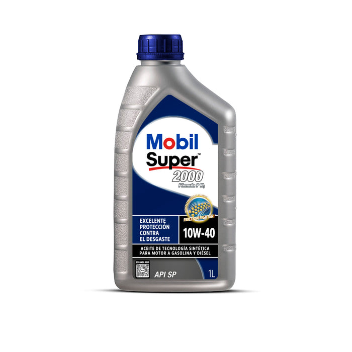 Aceite Motor Super™ 2000 Fórmula P X1 10W-40 1LT Mobil - MOBIL