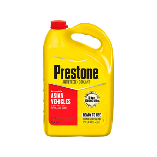 Refrigerante Anticongelante 50/50 Líquido Rojo Vehículos Asiáticos 3.78L - PRESTONE