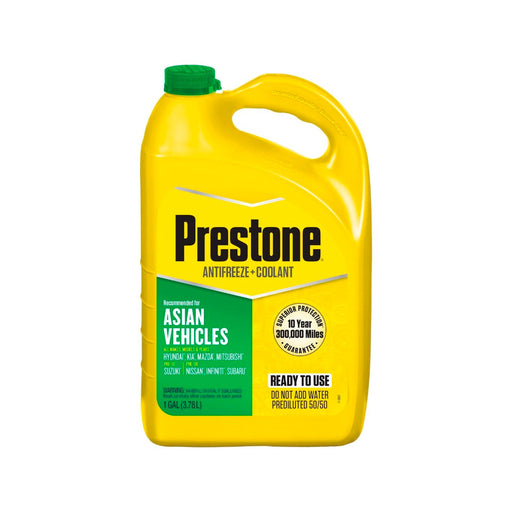 Refrigerante Anticongelante 50/50 Líquido Verde Vehículos Asiáticos 3.78L - PRESTONE