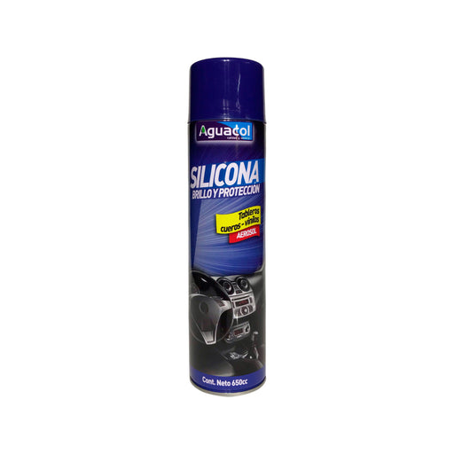 Silicona Brillo y Protección Aerosol 650cc - AGUACOL