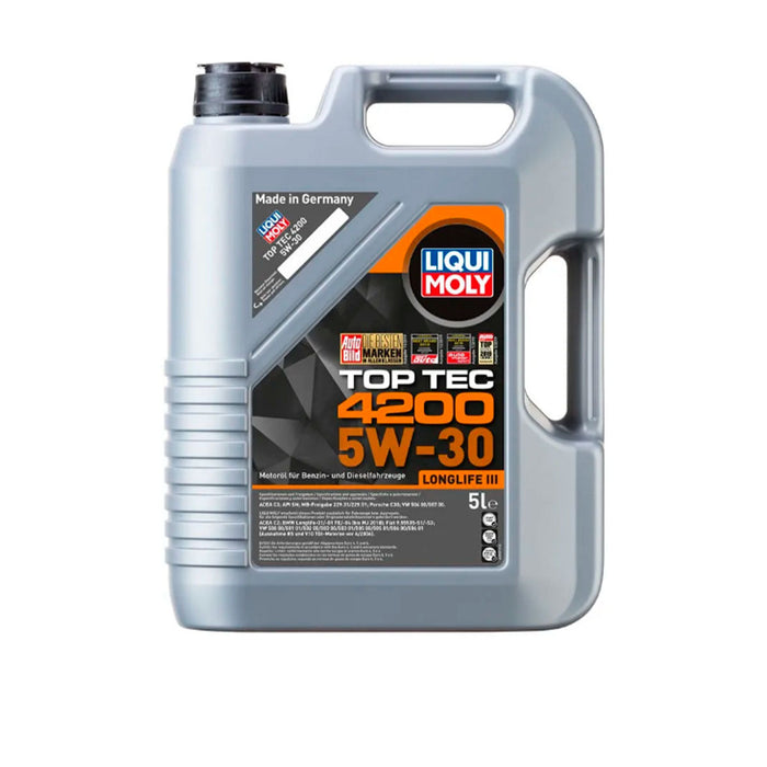 Aceite Motor Top Tec 4200 5W30 DPF 5LT Liqui Moly - LIQUI MOLY