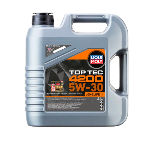 Aceite Motor Top Tec 4200 5W30 DPF 4LT Liqui Moly - LIQUI MOLY